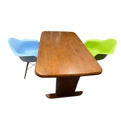 チェア2脚セットとテーブル大泉町店引き取り 奥行き140cm×幅80cm 高さ70cnの画像