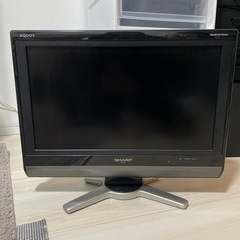 【受渡者決定済】SHARP テレビ　20インチ 