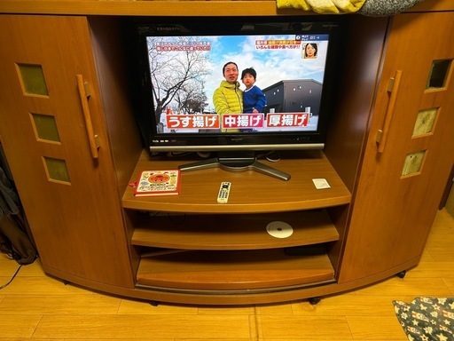 収納付きテレビ台
