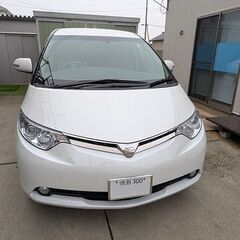 走行2.4万キロ トヨタ・エスティマ3.5G 4WD 7人乗り（...