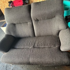 【※譲渡先決定】2人がけ 3人がけ ソファー 2点セットの画像