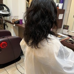 ３月　カットモデル　パーマモデル　