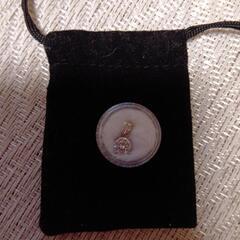 Pt.900刻印有りダイヤモンドペンダントトップ0.8ct