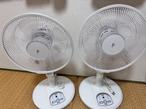 お取り引き先決定〜YAMAZEN リモコン付き扇風機 2台まとめて