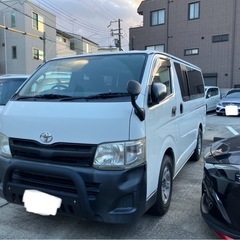 トヨタ　ハイエース　レジアスエースバン　車検付き　ディーゼル　早期取引値下げ可能！の画像