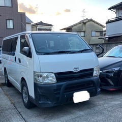 トヨタ　ハイエース　レジアスエースバン　車検付き　ディーゼル　早...