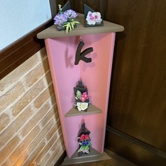🌷シンプルコーナーラック 🪛の画像