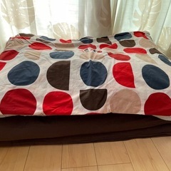 ※決定済み🙇布団セット　かけ布団・しき布団・布団カバー(希望者) 合繊かけ布団2枚合わせの画像
