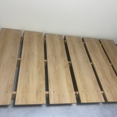 【現地受け取り可能な方】スノコベッド LOWYAの画像