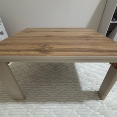 こたつ70×70cmフラットヒーター　の画像