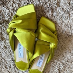 新品JIMMY CHOO ライムグリーン サンダル 36 / 2...