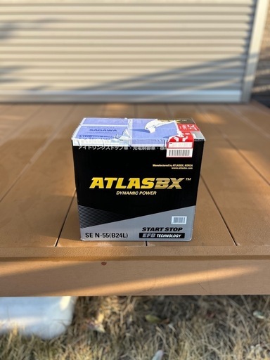 ATLASBX SE N-55(B24L) バッテリー　ステップワゴン