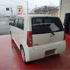日産　ピノ　E　オートマ　2WD R8年1月まで車検有り！　名義変更渡し！スタッドレス付き！の画像