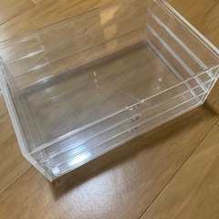 無印良品　アクリルケース　3段