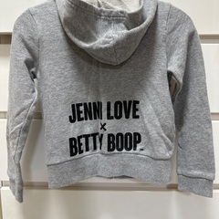 お取引決定！！！！！　JENNI LOVE Betty boop パーカー　130cm✩⋆︎*の画像