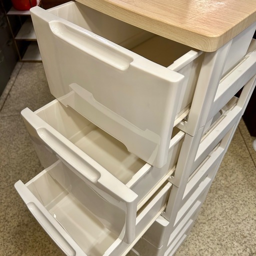 【武蔵小山店】【～4/14限定SALE！店内全品20%お値引き！】　プラチェスト　7段　チェスト　スリム　衣類収納　タンス　箪笥　引き