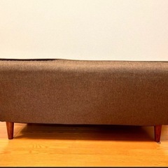 取引中【美品】3人掛けリクライニングソファ＋オットマンの画像