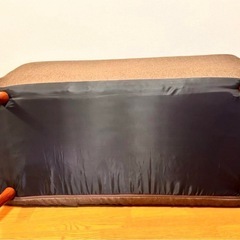 取引中【美品】3人掛けリクライニングソファ＋オットマンの画像