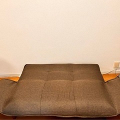 取引中【美品】3人掛けリクライニングソファ＋オットマンの画像