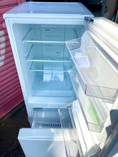 北九州市内配送無料　保証付き アイリスオーヤマ 冷蔵庫 156L 自動霜取機能付き ホワイト AF156-WE