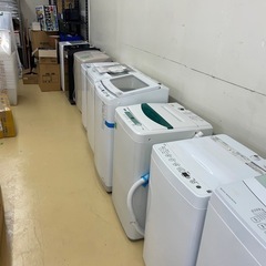 単身用　冷蔵庫、洗濯機、ガスコンロ、電子レンジ、炊飯器セットの画像