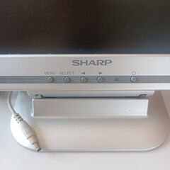 SHARP　液晶モニター　の画像