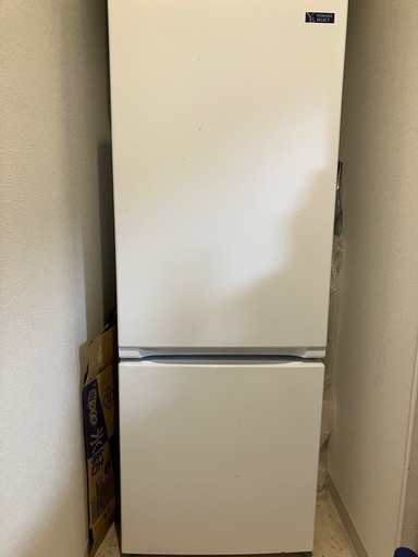 【受渡予定者決まりました】冷凍冷蔵庫（156L、独身単身者向け）