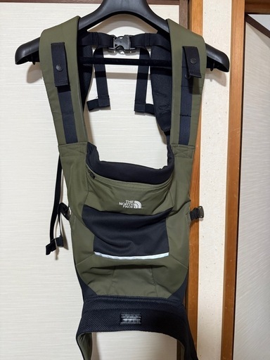 ノースフェイス　抱っこ紐　カーキ　美品