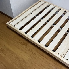 すのこベッド(高さ3段階調整)の画像