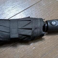 折りたたみ傘  黒 メンズ