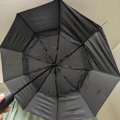 折りたたみ傘  黒 メンズの画像