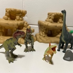 恐竜フィギュアの画像