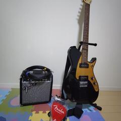 aria pro ll  jet   アンプ付き