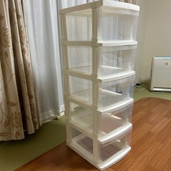 新品　エミングストッカー　5段　チェストの画像