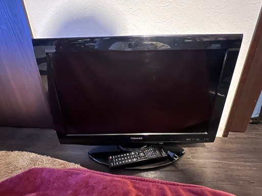 【決まりました】TOSHIBA液晶テレビ26インチ/リモコン付き