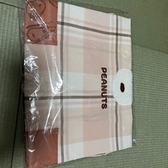 スヌーピーエプロン新品の画像