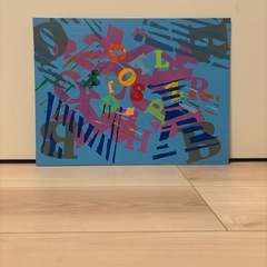 アクリル絵具 「寓意と啓示 」の画像