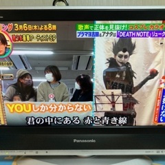Panasonic パナソニック ビエラ テレビ 20型TH-2...