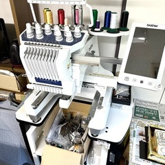 【交渉可】brother PR1055X 業務用刺繍機ミシン　お...