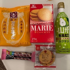 食品いろいろ5点