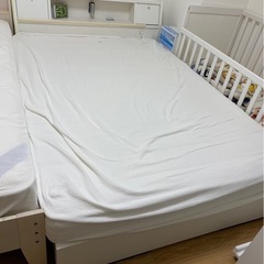 ダブルベッド マットレスセット