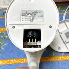 【3回使用】ソレアード soleado 電気ケトル 1.0L 型番SO-126の画像