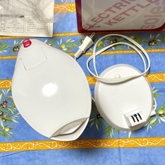【3回使用】ソレアード soleado 電気ケトル 1.0L 型番SO-126の画像