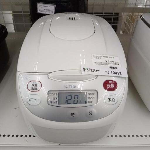 ZOJIRUSHI  炊飯器  21年製 5.5合  TJ10413