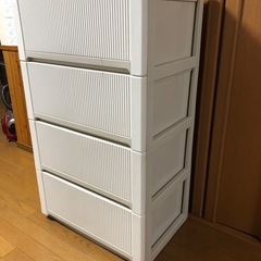 プラスチックチェストの画像