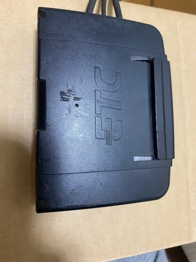ETC車載器 ブラック 001CYBA1078