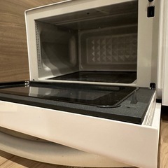 【極美品】Haier ヘルツフリーフラット電子レンジの画像