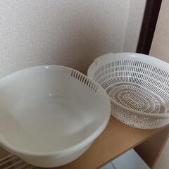 受渡者決定　大きなざる　差し上げます