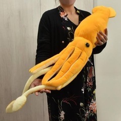 美品　ダイオウイカ　ぬいぐるみの画像