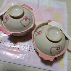 ハローキティ1人用土鍋セット２個